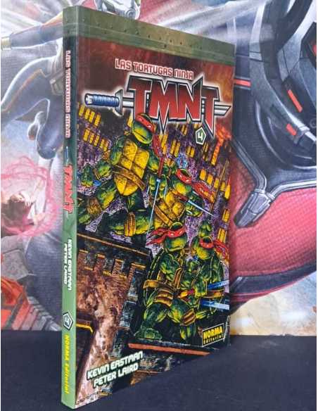 DE KIOSCO LAS TORTUGAS NINJA TMNT 4 NORMA EDITORIAL TOMO