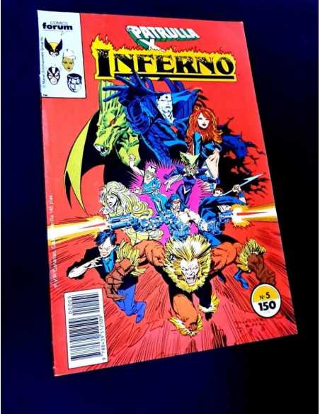 EXCELENTE ESTADO INFERNO 5 FORUM COMICS GRAPA