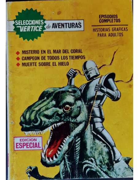 MUY BUEN ESTADO SELECCIONES VERTICE 1 MISTERIO EN EL MAR DEL CORAL TACO  EDICIONES VERTICE