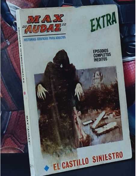 BUEN ESTADO MAX AUDAZ 21 EL CASTILLO SINIESTRO TACO EDICIONES VERTICE