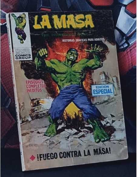 MUY BUEN ESTADO LA MASA 20 FUEGO CONTRA LA MASA TACO EDICIONES VERTICE