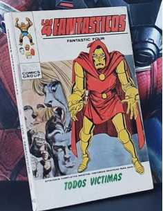 BUEN ESTADO LOS 4 FANTASTICOS 43 TODOS VICTIMAS TACO VERTICE