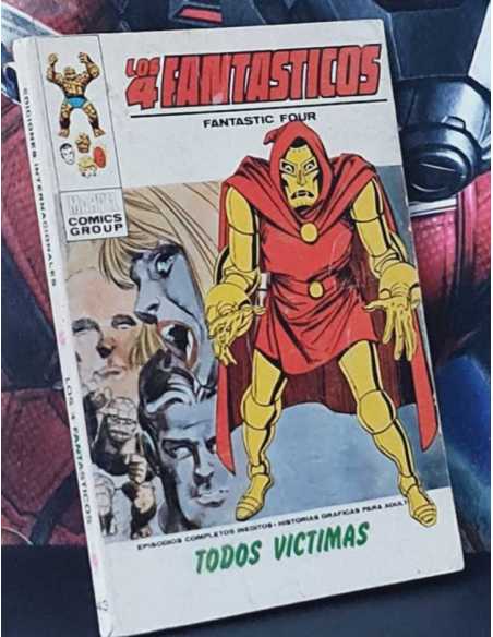 BUEN ESTADO LOS 4 FANTASTICOS 43 TODOS VICTIMAS TACO VERTICE