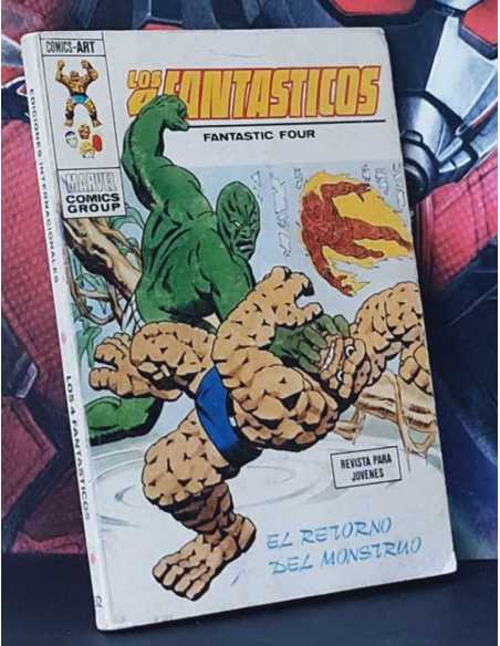 LOS 4 FANTASTICOS 62 EL RETORNO DEL MONSTRUO NORMAL ESTADO TACO VERTICE