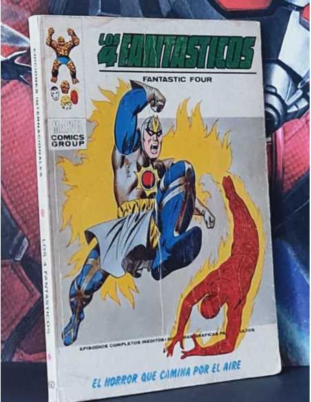 LOS 4 FANTASTICOS 60 EL HORROR QUE CAMINA POR EL AIRE NORMAL ESTADO TACO VERTICE