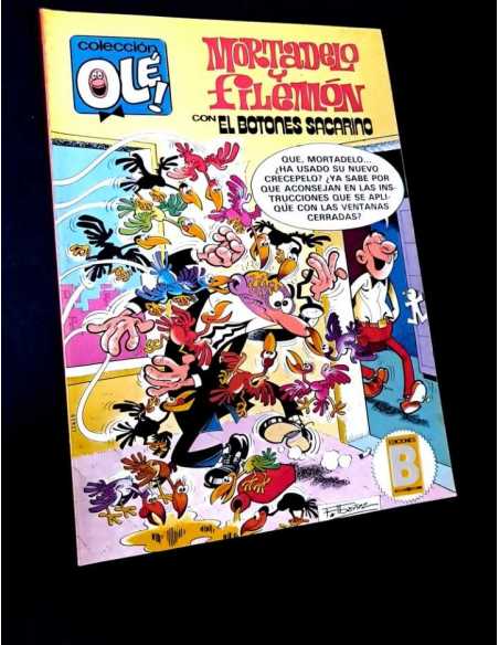 CASI EXCELENTE ESTADO SEGUNDA EDICION MORTADELO Y FILEMON 239-M32 EDICIONES B OLE