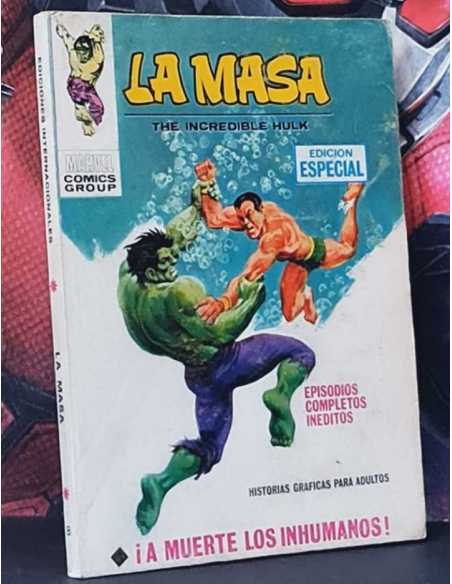 MUY BUEN ESTADO LA MASA 8 HA MUERTO LOS INHUMANOS TACO EDICIONES VERTICE