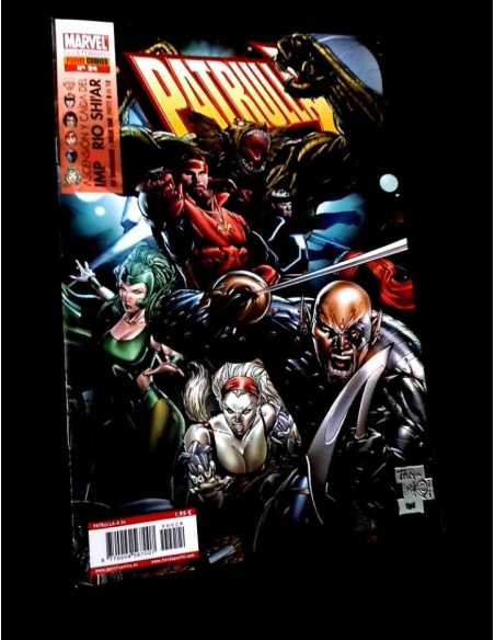 EXCELENTE ESTADO PATRULLA X 24 PANINI COMICS GRAPA