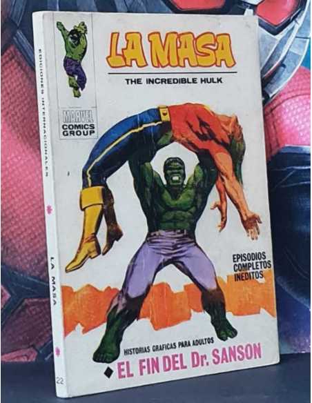 MUY BUEN ESTADO LA MASA 22 EL FIN DEL DR SANSÓN TACO EDICIONES VERTICE