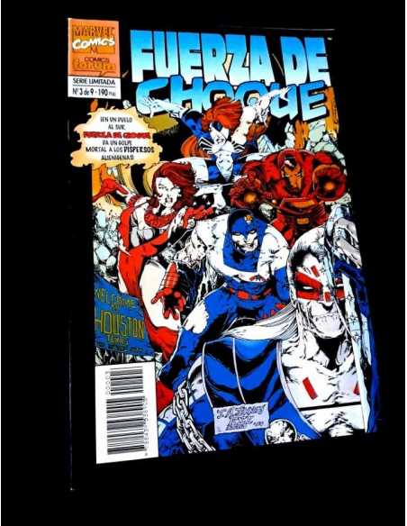 CASI EXCELENTE ESTADO FUERZA DE CHOQUE 3 FORUM COMICS GRAPA