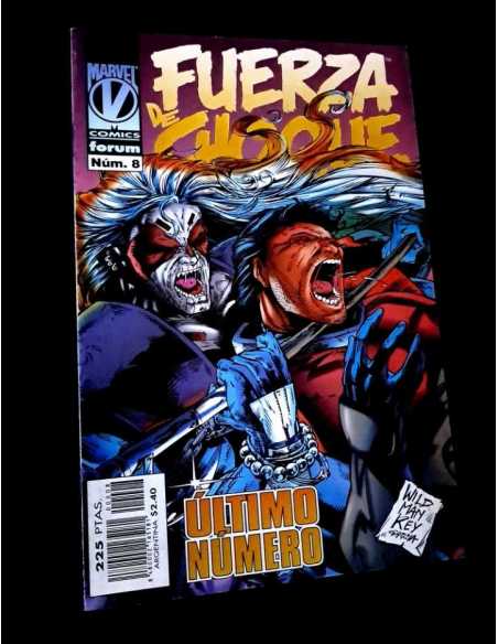 MUY BUEN ESTADO FUERZA DE CHOQUE 8 FORUM COMICS GRAPA