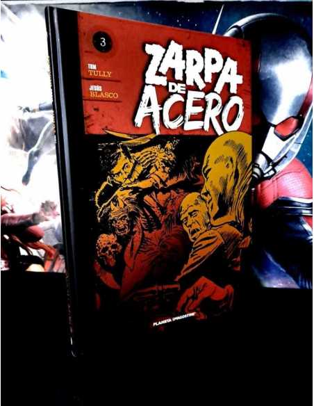 EXCELENTE ESTADO ZARPA DE ACERO 3 PLANETA TOMO TAPA DURA