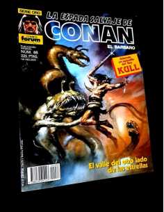 EXCELENTE ESTADO LA ESPADA SALVAJE DE CONAN 88 SERIE ORO...