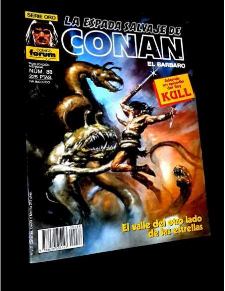 EXCELENTE ESTADO LA ESPADA SALVAJE DE CONAN 88 SERIE ORO FORUM COMICS GRAPA