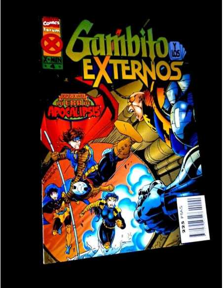 CASI EXCELENTE ESTADO GAMBITO Y LOS EXTERNOS 4 FORUM COMICS GRAPA