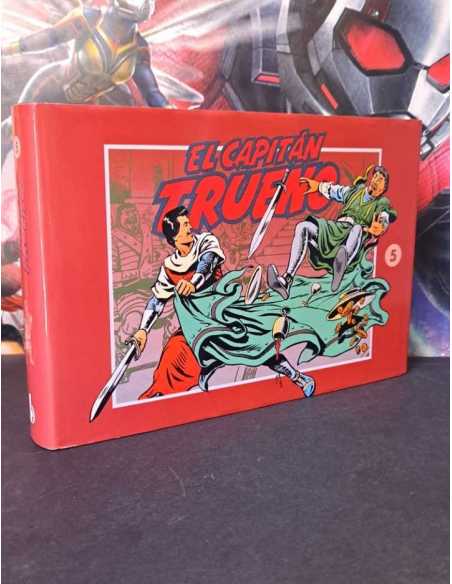 EXCELENTE ESTADO EL CAPITAN TRUENO 5 FACSIMIL EDICIONES B TOMO
