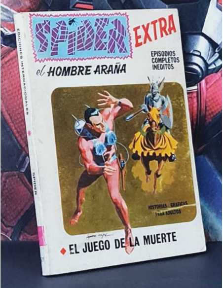 MUY BUEN ESTADO SPIDER 21 JUEGO CON LA MUERTE TACO EDICIONES VERTICE