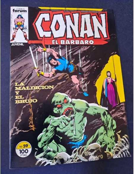 EXCELENTE ESTADO CONAN EL BARBARO 59 FORUM COMICS GRAPA
