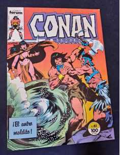 EXCELENTE ESTADO CONAN EL BARBARO 61 FORUM COMICS GRAPA