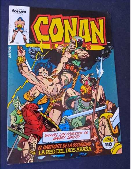 EXCELENTE ESTADO CONAN EL BARBARO 74 FORUM COMICS GRAPA