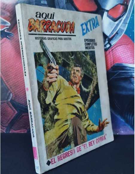 AQUI BARRACUDA 16 EL REGRESO DEL REY COBRA NORMAL ESTADO TACO EDICIONES VERTICE