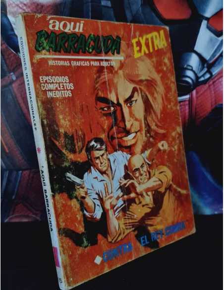 AQUI BARRACUDA 15 CONTRA EL REY COBRA NORMAL ESTADO TACO EDICIONES VERTICE