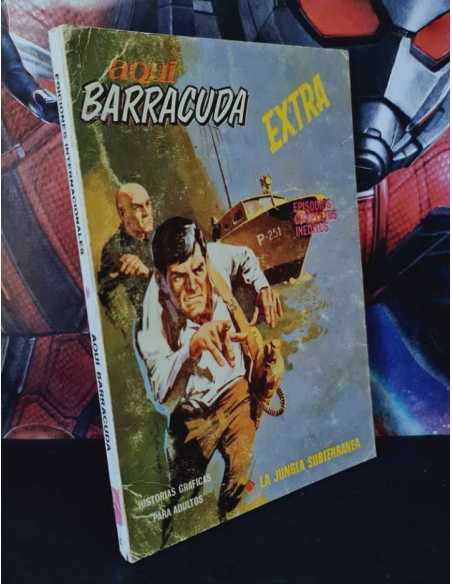 AQUI BARRACUDA 4 LA JUNGLA SUBTERRÁNEA NORMAL ESTADO TACO EDICIONES VERTICE