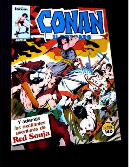 EXCELENTE ESTADO CONAN EL BARBARO 110 FORUM COMICS GRAPA