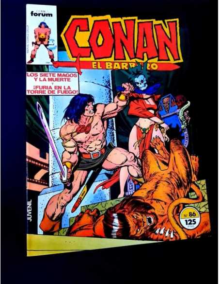 EXCELENTE ESTADO CONAN EL BARBARO 86 FORUM COMICS GRAPA