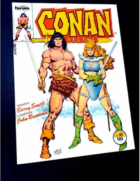 EXCELENTE ESTADO CONAN EL BARBARO 81 FORUM COMICS GRAPA