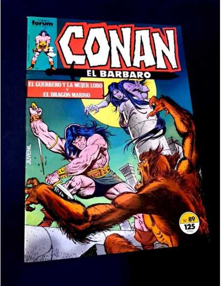 EXCELENTE ESTADO CONAN EL BARBARO 89 FORUM COMICS GRAPA