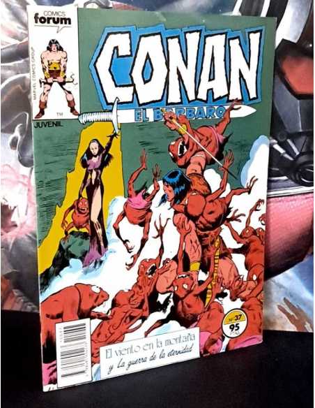 EXCELENTE ESTADO CONAN EL BARBARO 37 FORUM COMICS GRAPA