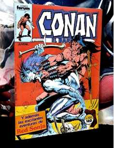 CASI EXCELENTE ESTADO CONAN EL BARBARO 121 FORUM COMICS...