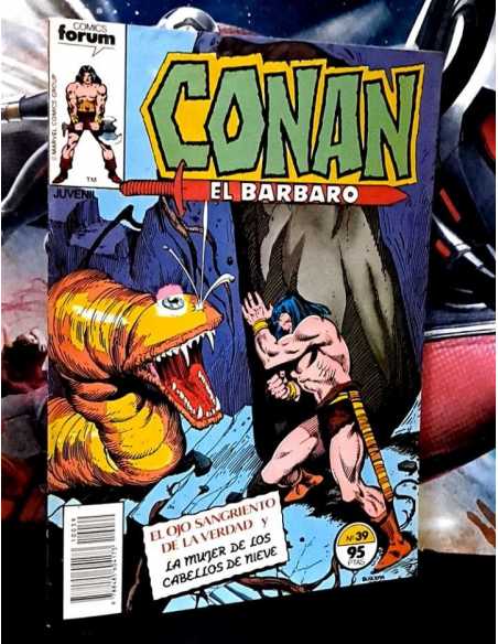 CASI EXCELENTE ESTADO CONAN EL BARBARO 39 FORUM COMICS GRAPA
