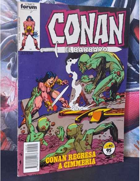 MUY BUEN ESTADO CONAN EL BARBARO 40 FORUM COMICS GRAPA