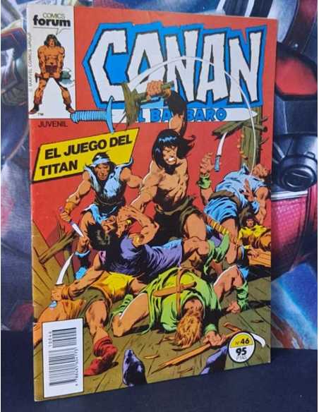 MUY BUEN ESTADO CONAN EL BARBARO 46 FORUM COMICS GRAPA