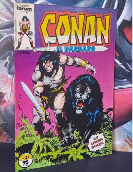 MUY BUEN ESTADO CONAN EL BARBARO 22 FORUM COMICS GRAPA