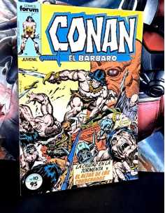 CASI EXCELENTE ESTADO CONAN EL BARBARO 10 FORUM COMICS GRAPA