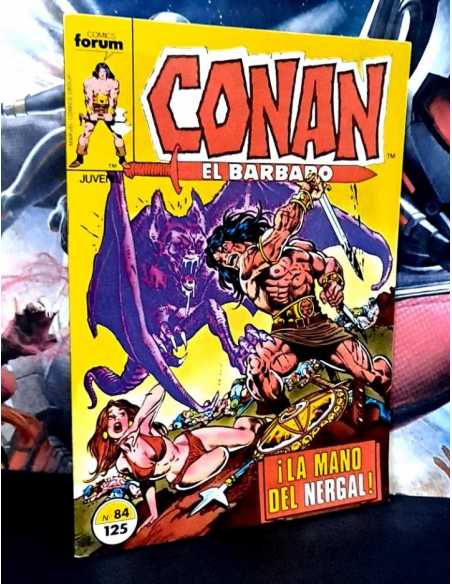 CASI EXCELENTE ESTADO CONAN EL BARBARO 84 FORUM COMICS GRAPA