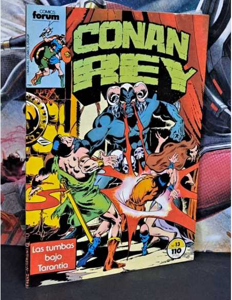 EXCELENTE ESTADO CONAN REY 13 FORUM COMICS GRAPA