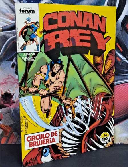 EXCELENTE ESTADO CONAN REY 14 FORUM COMICS GRAPA