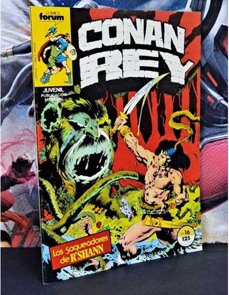 EXCELENTE ESTADO CONAN REY 16 FORUM COMICS GRAPA