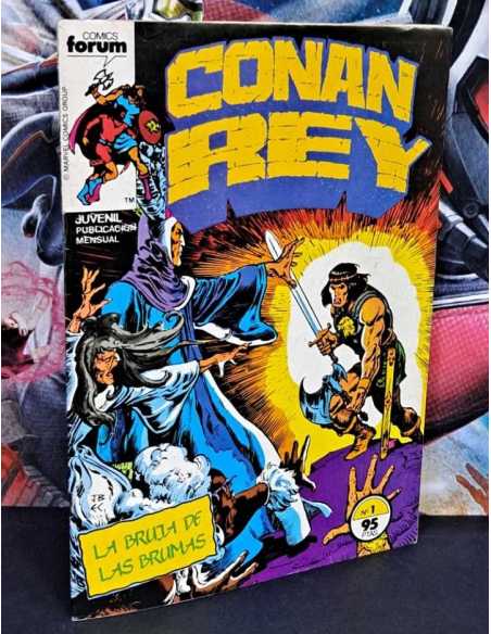 EXCELENTE ESTADO CONAN REY 1 FORUM COMICS GRAPA