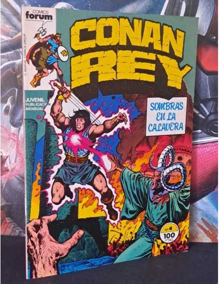 EXCELENTE ESTADO CONAN REY 4 FORUM COMICS GRAPA
