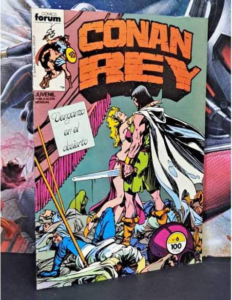 EXCELENTE ESTADO CONAN REY 6 FORUM COMICS GRAPA