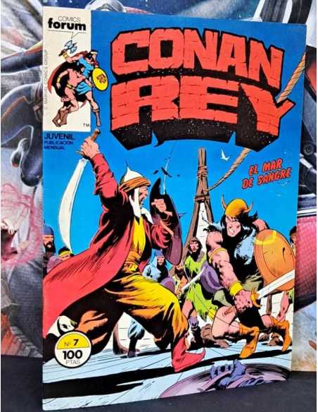 EXCELENTE ESTADO CONAN REY 7 FORUM COMICS GRAPA
