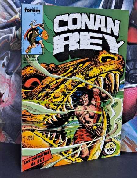 EXCELENTE ESTADO CONAN REY 10 FORUM COMICS GRAPA