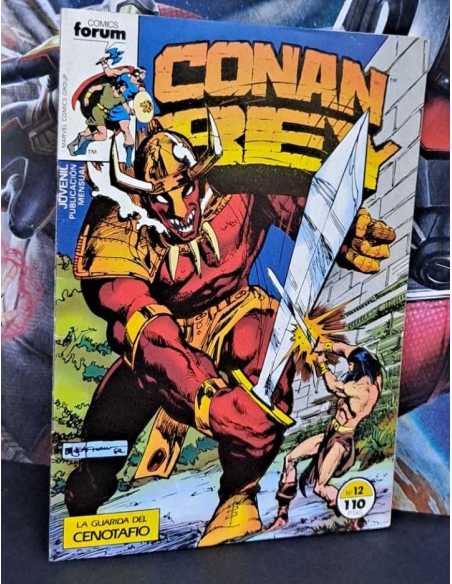 EXCELENTE ESTADO CONAN REY 12 FORUM COMICS GRAPA