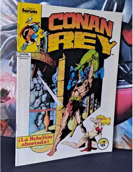 EXCELENTE ESTADO CONAN REY 18 FORUM COMICS GRAPA