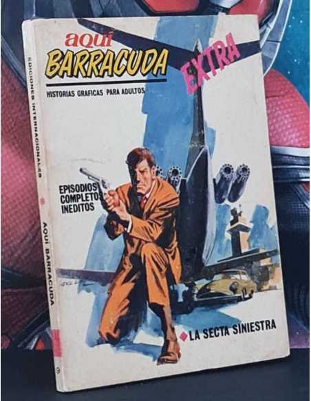 BUEN ESTADO AQUI BARRACUDA 9 LA SECTA SINIESTRA TACO EDICIONES VERTICE